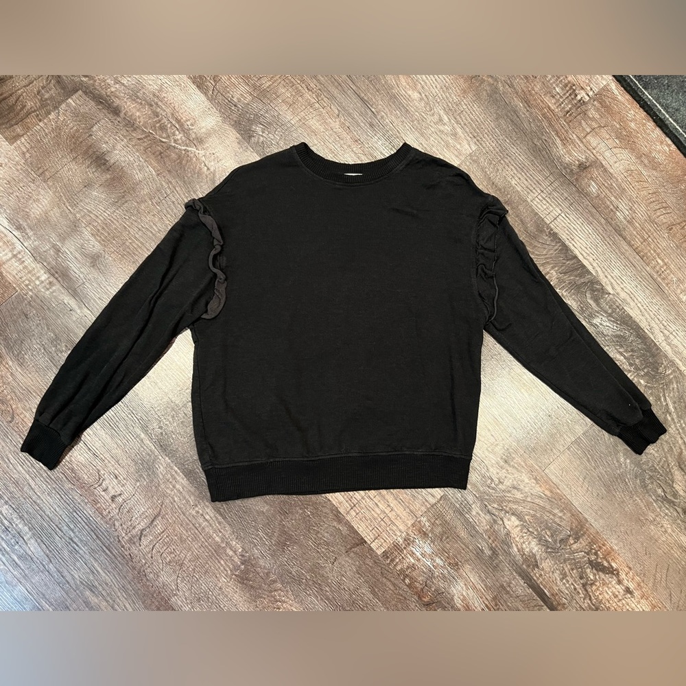 Time & Tru Ruffle Sweater - Picture 2 of 6